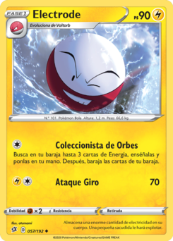 Carta de Electrode