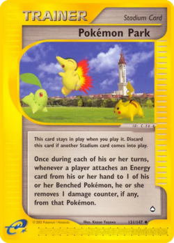 Carta Pokémon Park