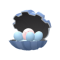 Imagen de Clamperl en Pokémon Diamante Brillante y Pokémon Perla Reluciente