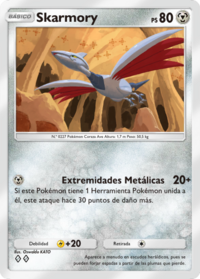 Skarmory (Pugna Espaciotemporal TCG Pocket)