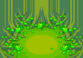 Bosque Elemental en Equipo de Rescate Rojo y Azul