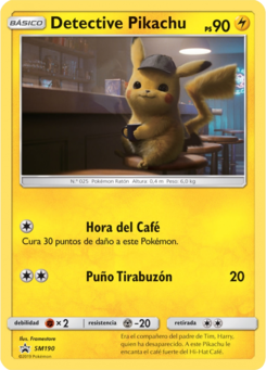 Carta de Detective Pikachu