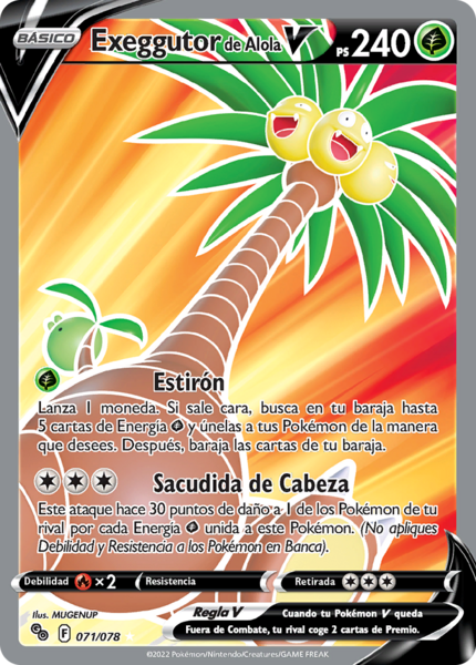 Archivo:Exeggutor de Alola V (Pokémon GO 71 TCG).png