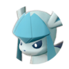 Icono de Glaceon variocolor en Leyendas Pokémon: Arceus