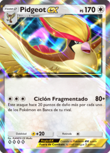 Baraja Baraja Azul y Pidgeot ex