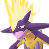 Icono de Toxtricity forma aguda en Leyendas Pokémon: Z-A
