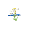 Imagen de Flabébé azul en Leyendas Pokémon: Z-A