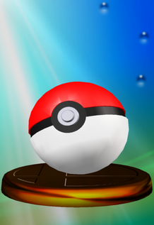 Trofeo de Poké Ball en SSBM.