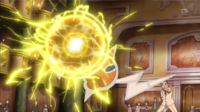 Rotom de Weston usando bola voltio/electrobola.