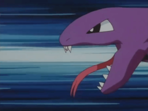 Arbok usando placaje.