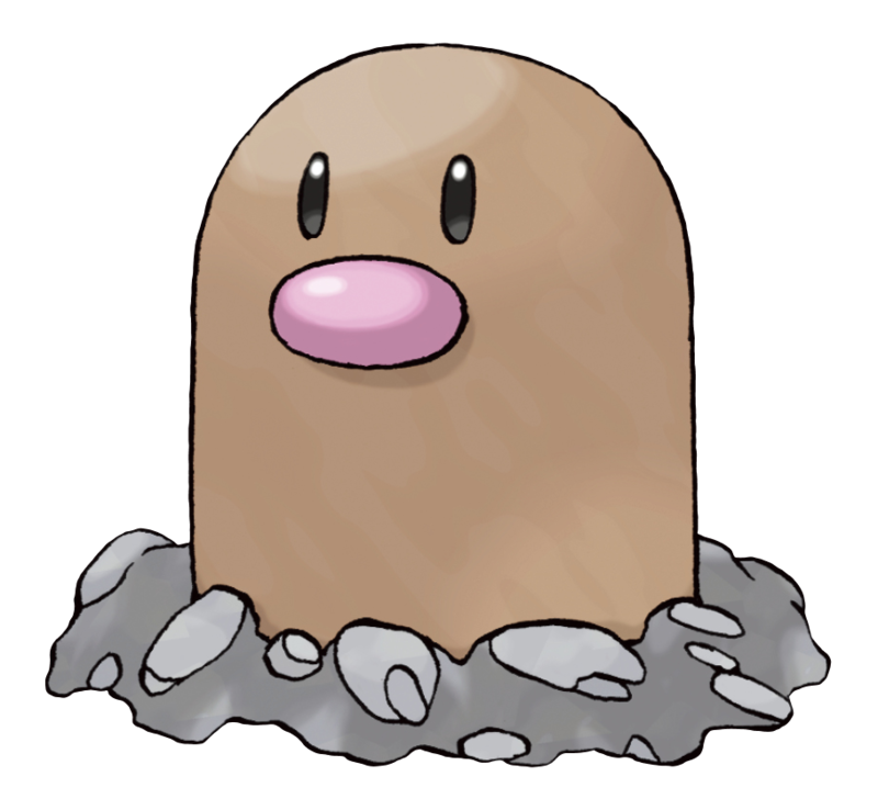 Diglett - WikiDex, La Enciclopedia Pokémon