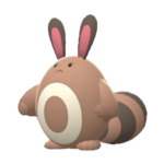 Imagen de Sentret en Pokémon Diamante Brillante y Pokémon Perla Reluciente