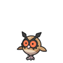 Icono de Hoothoot en Pokémon Diamante Brillante y Perla Reluciente