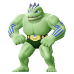 Imagen de Machoke variocolor en Pokémon: Let's Go, Pikachu! y Pokémon: Let's Go, Eevee!