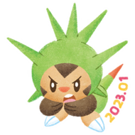 Pegatina Chespin CD GO.png