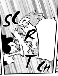 Mime Jr. usando copión.