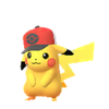 Pikachu con gorra de Lucho