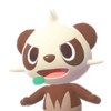 Icono de Pancham variocolor en Leyendas Pokémon: Z-A