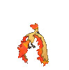 Imagen posterior de Moltres en Pokémon X, Pokémon Y, Pokémon Rubí Omega, Pokémon Zafiro Alfa, Pokémon Sol, Pokémon Luna, Pokémon Ultrasol y Pokémon Ultraluna