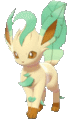Imagen de Leafeon en Pokémon Espada y Pokémon Escudo