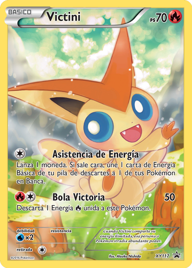 Victini (XY Promo 117 TCG) - WikiDex, la enciclopedia Pokémon
