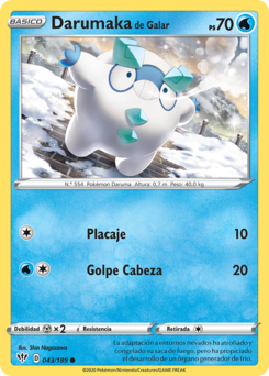 Carta de Darumaka de Galar