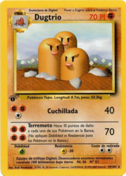 Carta de Dugtrio