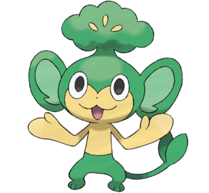 Ilustración de Pansage