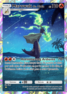 Versión de la carta en Guardianes Celestiales