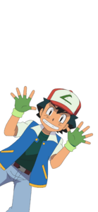Ash en la instantánea de Pokémon GO.