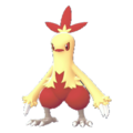 Imagen de Combusken variocolor macho en Leyendas Pokémon: Z-A