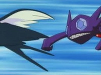 Sableye usando puño certero.