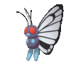 Imagen de Butterfree hembra en Pokémon Espada y Pokémon Escudo