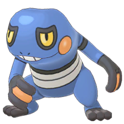 Croagunk en Pokémon Masters EX.