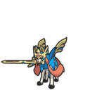 Icono de Zacian espada suprema en Pokémon Escarlata y Púrpura