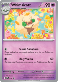 Carta promo de Whimsicott