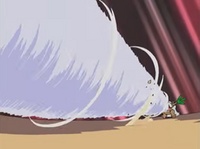 Shiftry usando remolino.