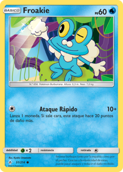Carta de Froakie