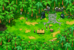 Zona oeste de Conona, donde se halla la piedra de Celebi.