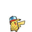 Icono del Pikachu con gorra Teselia en Pokémon Escarlata y Púrpura