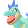 Icono de Croconaw variocolor en Leyendas Pokémon: Z-A