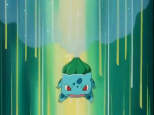 Bulbasaur usando somnífero.