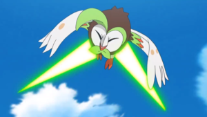 Dartrix de Tilo usando hoja aguda.