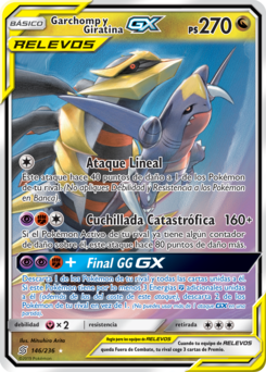 Carta de Garchomp y Giratina-