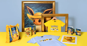 Productos Pokémon x Museo Van Gogh.