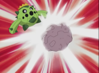 Forretress usando placaje.