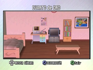 Mi cuarto visto al atardecer