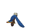 Imagen posterior de Braviary variocolor en Pokémon X, Pokémon Y, Pokémon Rubí Omega, Pokémon Zafiro Alfa, Pokémon Sol, Pokémon Luna, Pokémon Ultrasol y Pokémon Ultraluna