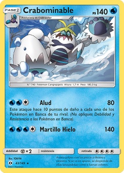 Carta de Crabominable