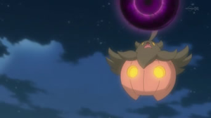 Pumpkaboo usando Bola Sombra.